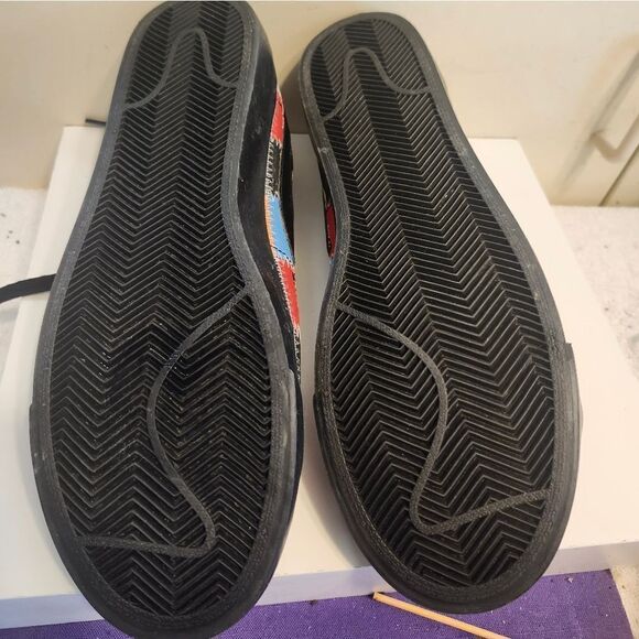 Rare Nike "Patchwork Blazer" Low Top Canvas Mens Sneakers Sz.8.5/ Womens 9.5 - Picture 8 of 8